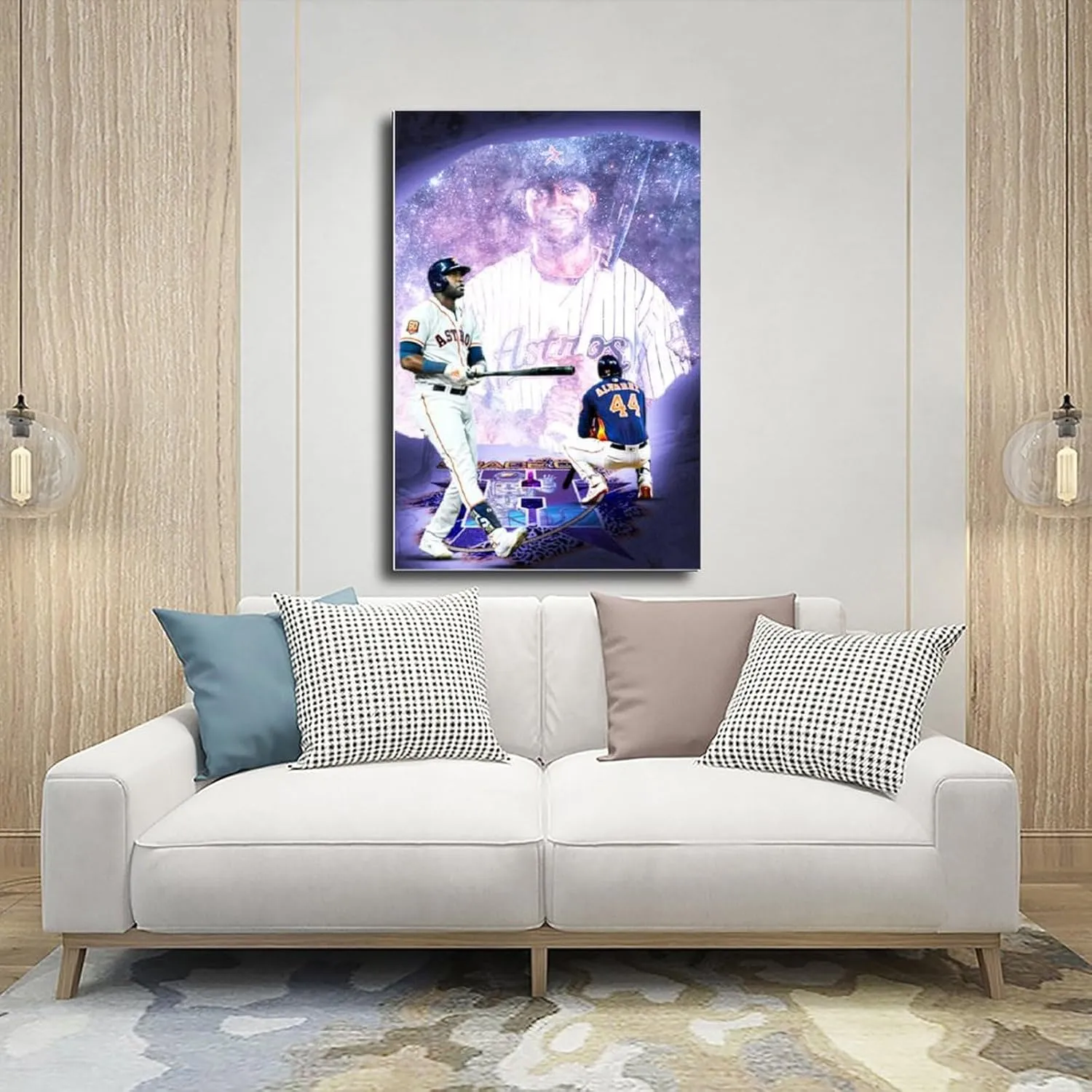 Yordan Alvarez Baseball Player Poster0 Canvas Art Posters Home Fine Decorations Unframe:12x18inch(30x45cm)