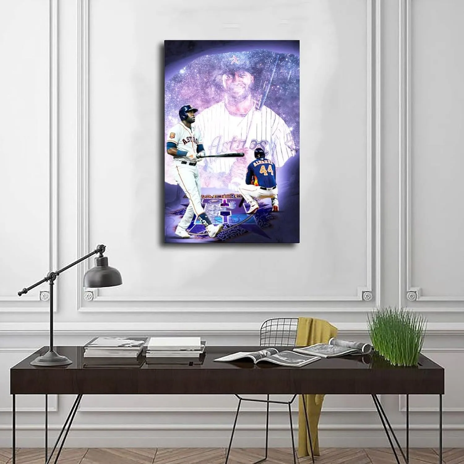 Yordan Alvarez Baseball Player Poster0 Canvas Art Posters Home Fine Decorations Unframe:12x18inch(30x45cm)