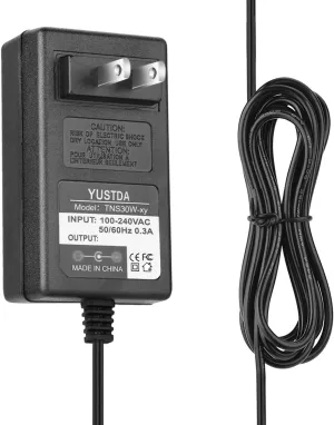 YUSTDA AC/DC Adapter Compatible with Silk'n FaceFX Face Skin Care Anti Aging Handheld LED Light Treatment Power Supply Cord Cable PS Battery Charger Mains PSU