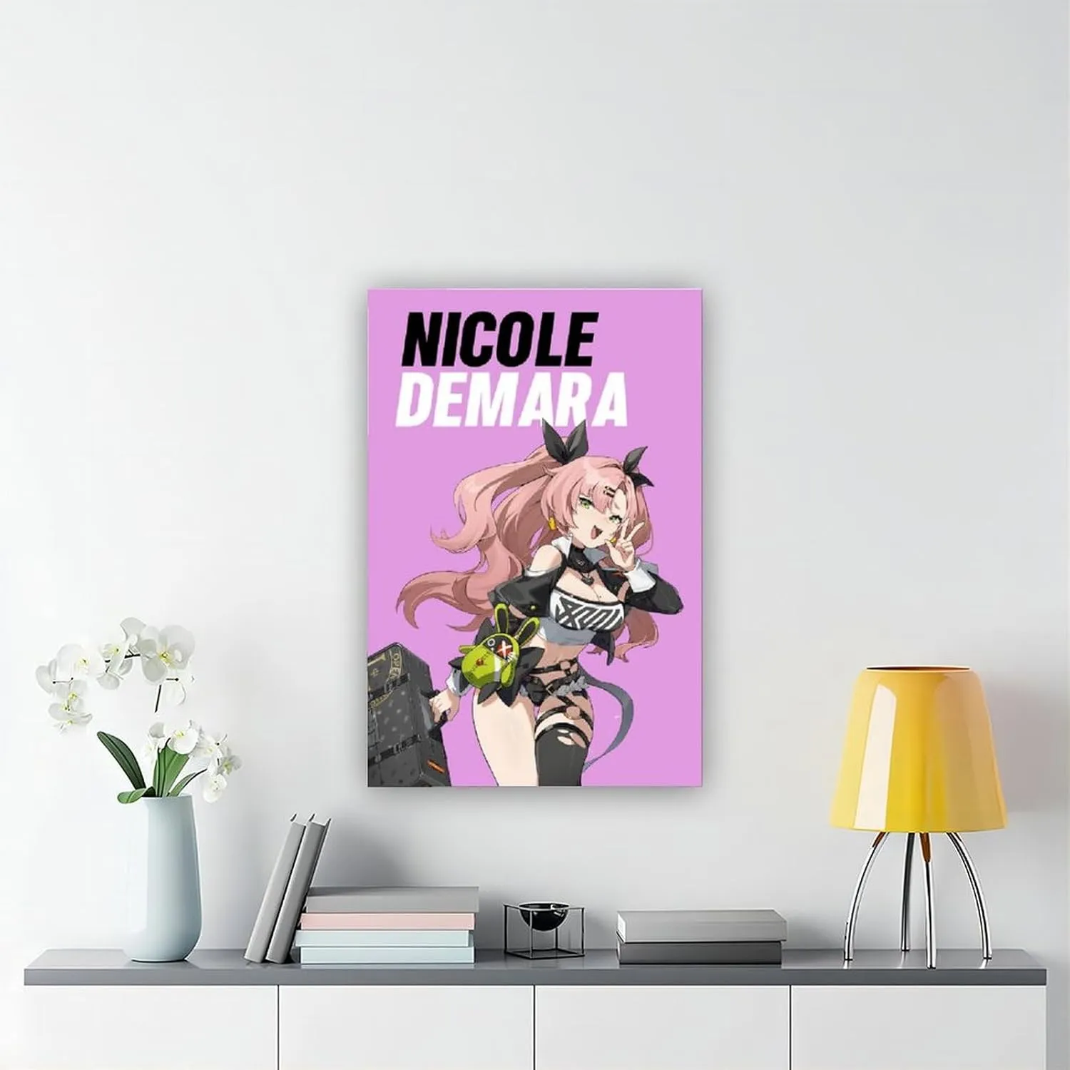 Zenless Zone Zero Game Poster 88 Canvas Bedroom Decor Landscape Office Room Decor Gift Unframe:12x18inch(30x45cm)