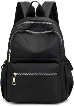 zhongningyifeng Backpack Purse for Women Small Rucksack Fashion Mini Daypack Shoulder Bag Ladies (black3)