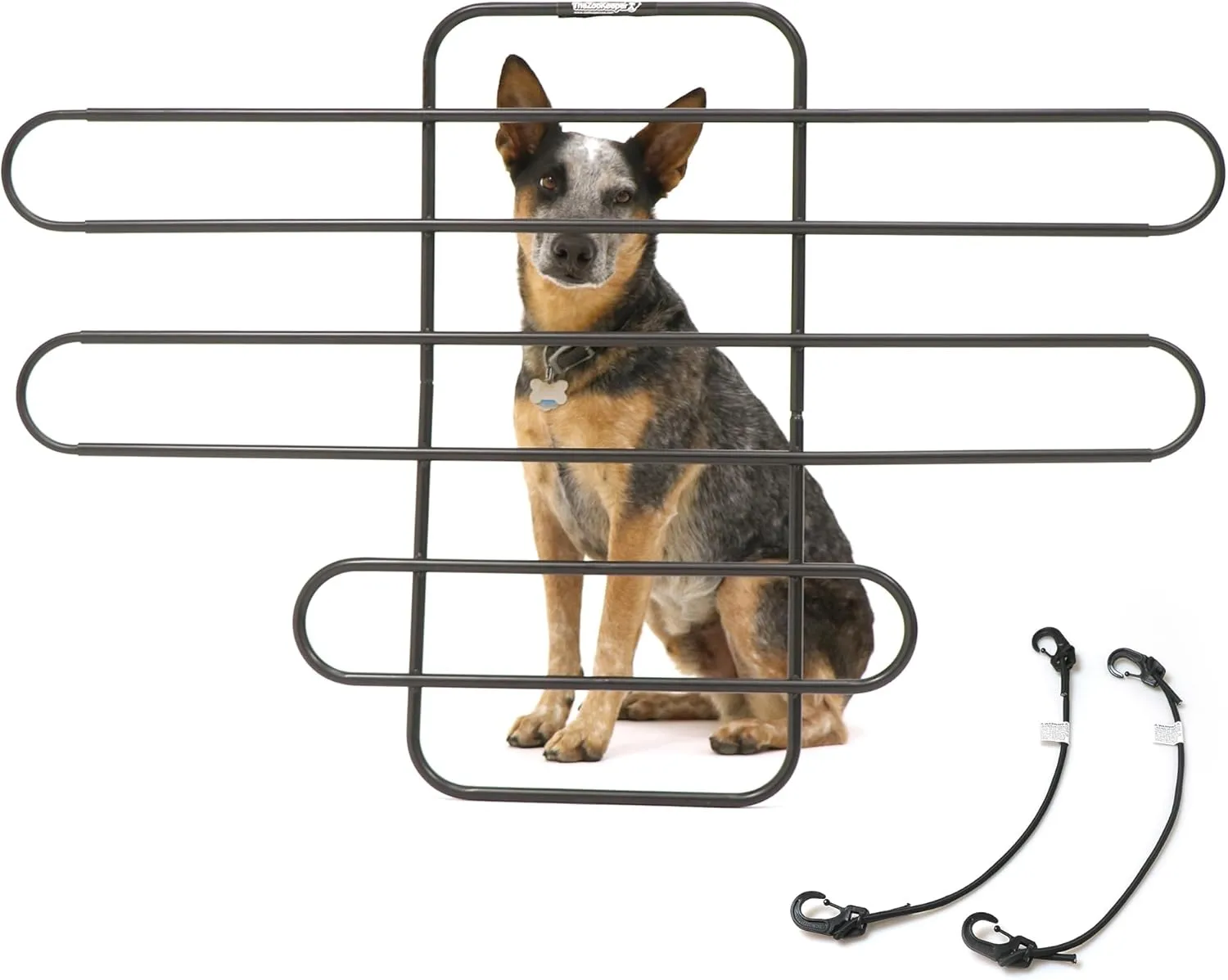 Zookeeper Vehicle Pet Barrier: Adjustable Universal for Cars, Trucks, SUVs - Moves with Your Vehicle Seats. Tilt. Slide. Recline. Easy Install Dog Car Gate - Strong Metal Tubing Gate Divider