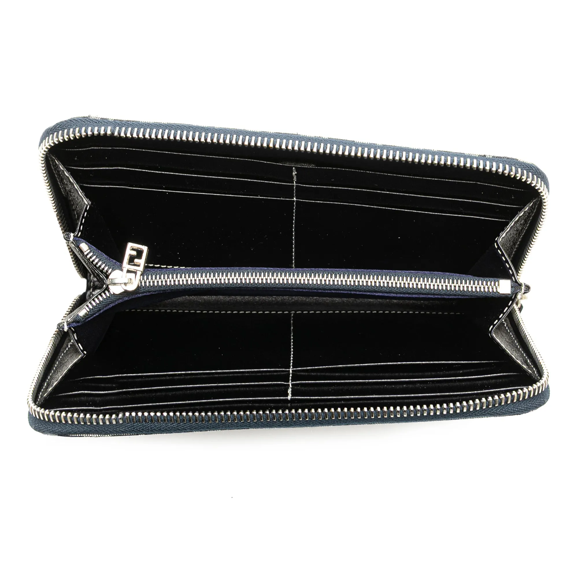 Zucchino Canvas Zip Around Long Wallet