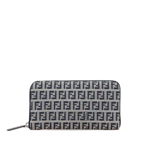 Zucchino Canvas Zip Around Long Wallet